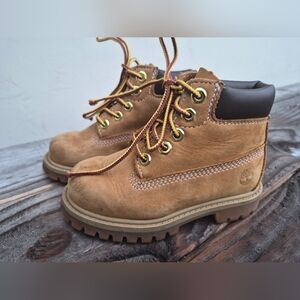 Timberland Toddler Premium Waterproof Boots Size 7.5